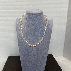 Source Unknown Freshwater Pearl Strand Necklace in Ivory 16 inches